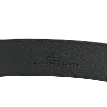 Gucci Calfskin Double G 40mm Belt 90 36 Black 3 of 5