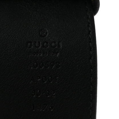 Gucci Calfskin Double G 40mm Belt 80 32 Black 5 of 9