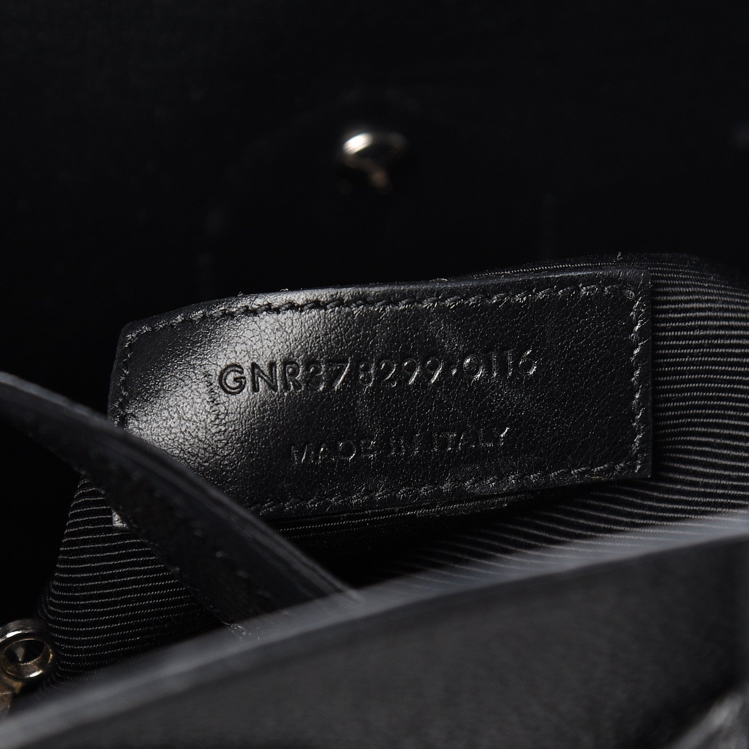 Saint Laurent Grained Calfskin Small Sac De Jour Black 7 of 11
