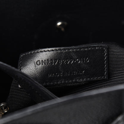 Saint Laurent Grained Calfskin Small Sac De Jour Black 7 of 11