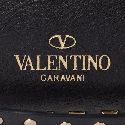 Valentino Garavani Vitello Small Rockstud Tote Black 13 of 13