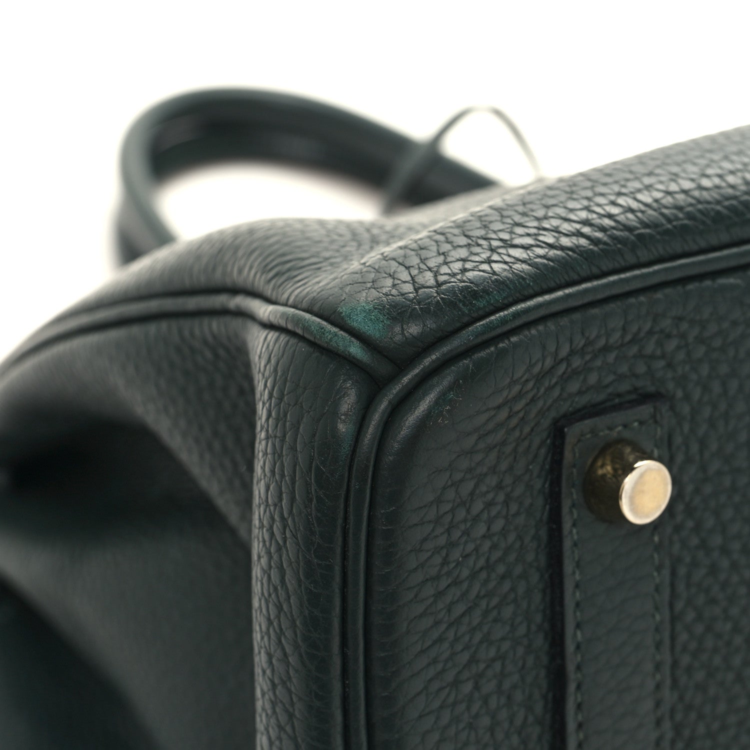 Hermes Togo Birkin 35 Vert Fonce 9 of 13