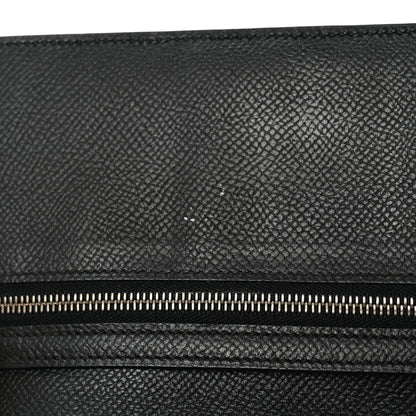 Hermes Epsom Bearn Gusset Wallet Black 10 of 14
