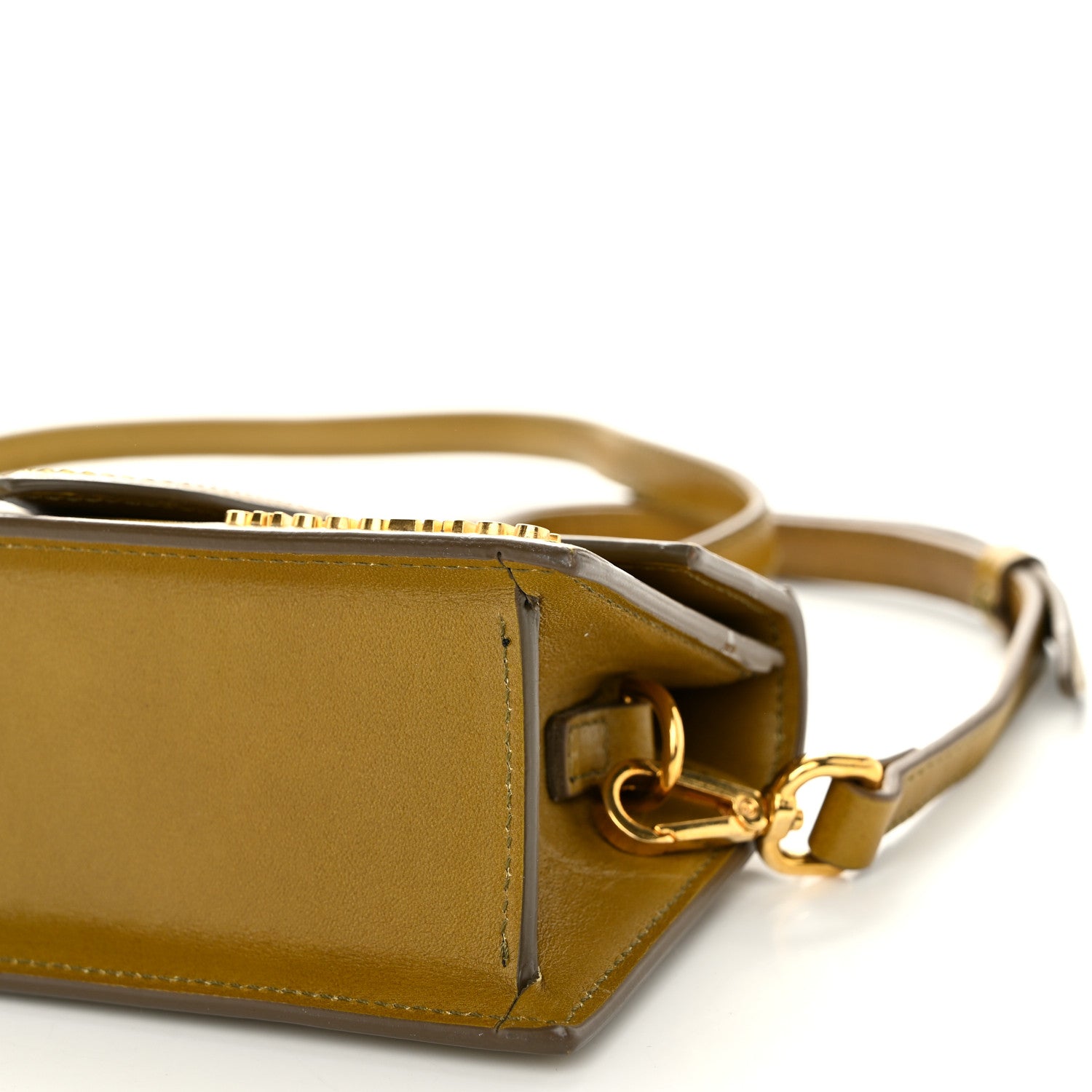 Jacquemus Smooth Calfskin Le Bambino Khaki 9 of 9