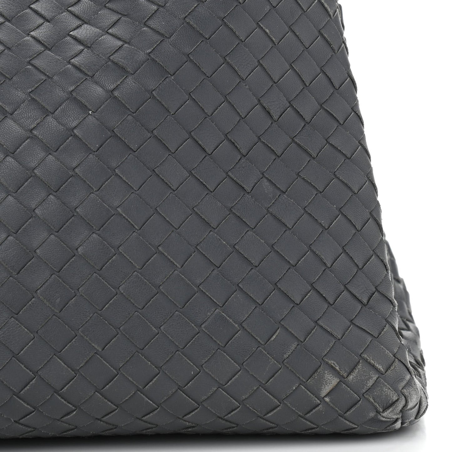 Nappa Intrecciato Medium Roma Tote Grey