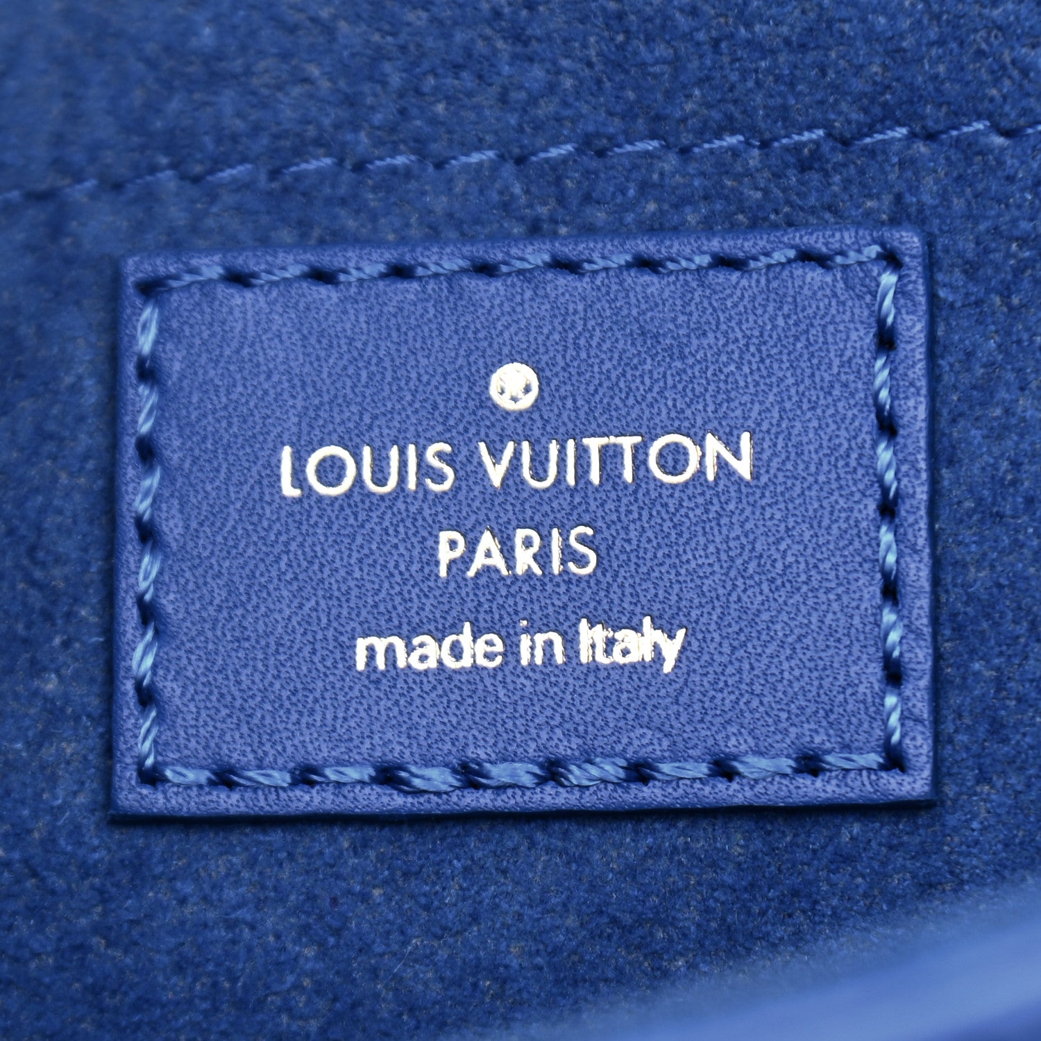 Louis Vuitton Calfskin New Wave Chain PM Blue Neon 6 of 10