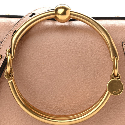 Chloe Calfskin Suede Small Nile Bracelet Bag Biscotti Beige 7 of 9
