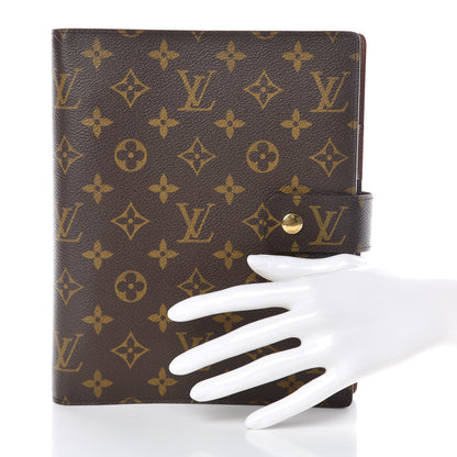 Louis Vuitton Monogram Large Ring Agenda Cover 2 of 8