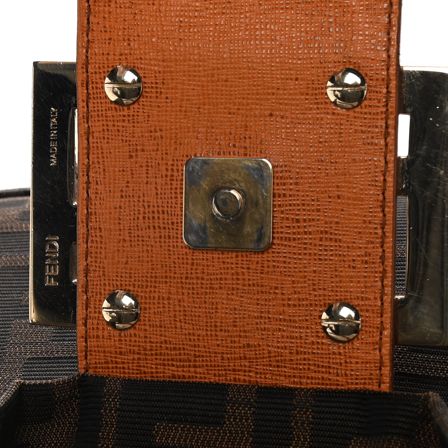 Fendi Zucca Baguette Tobacco 9 of 17