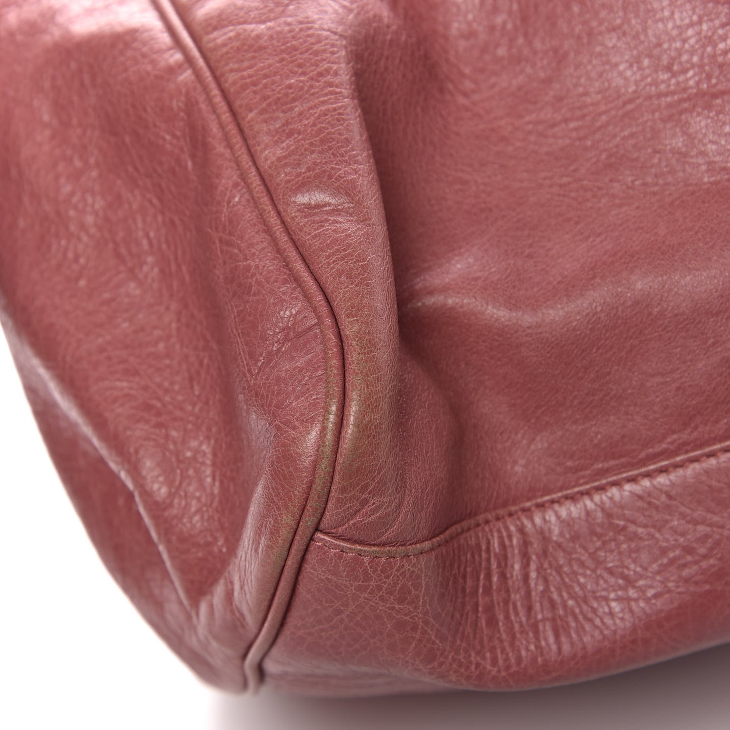 Agneau Classic Hardware Large Sunday Tote Rose Bruyere