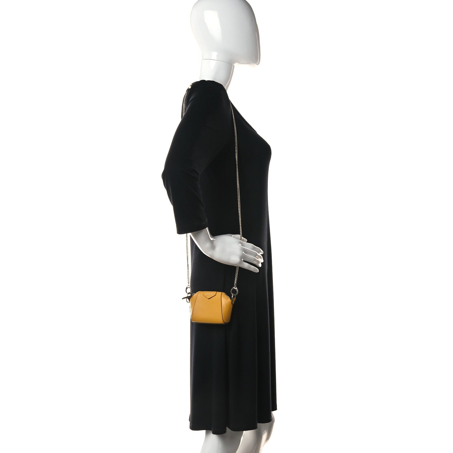 Givenchy Lambskin Baby Antigona Dark Yellow 2 of 11