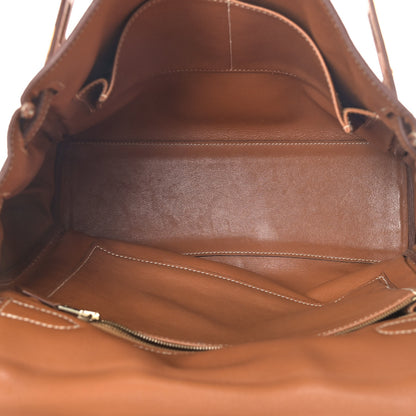 Hermes Togo Kelly Ado Backpack Gold 5 of 13