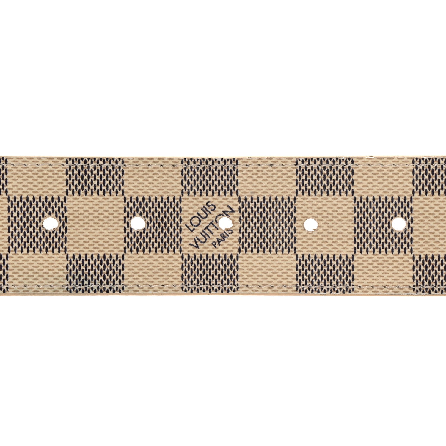 Louis Vuitton Damier Azur LV Initiales Belt 90 36 3 of 10