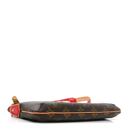 Louis Vuitton Lizard Monogram Cerises Pochette 4 of 9