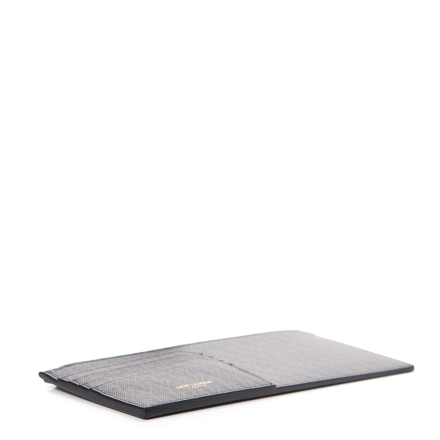 Classic Toile Monogram 4 Fragments Zip Pouch Black