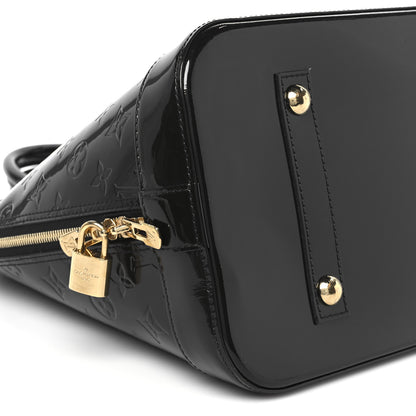 Louis Vuitton Vernis Alma GM Blue Infini 9 of 11
