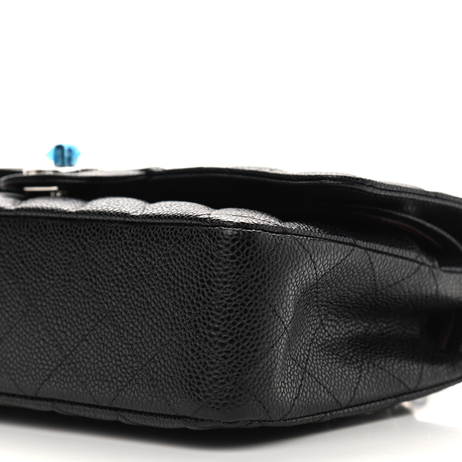 Chanel Caviar Quilted Medium Double Flap Black 8 of 8