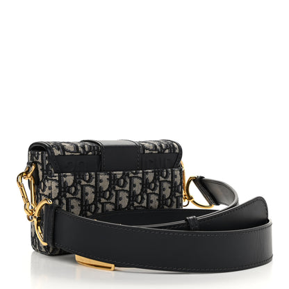 Christian Dior Oblique 30 Montaigne Box Bag Blue 2 of 11