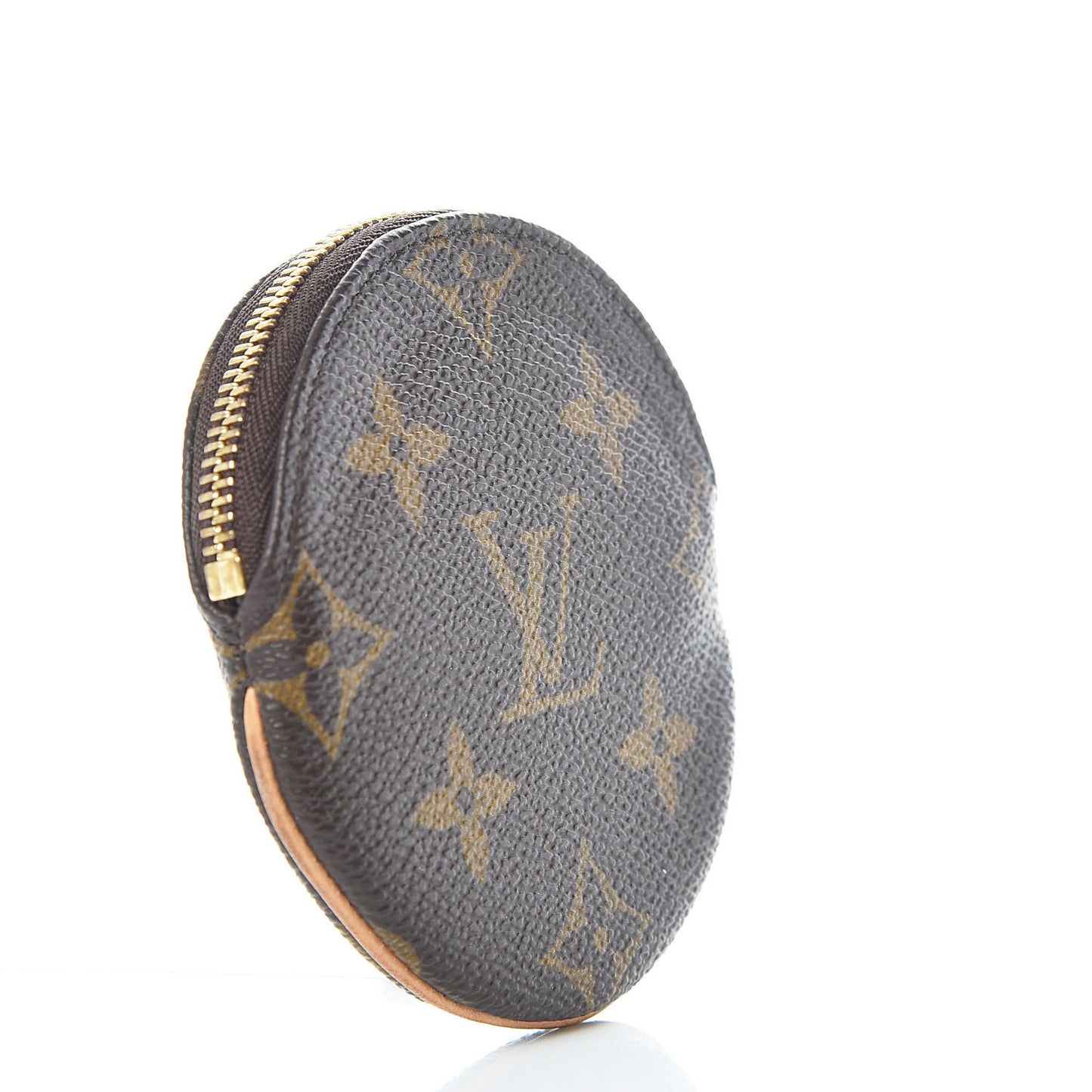 Monogram Round Coin Purse