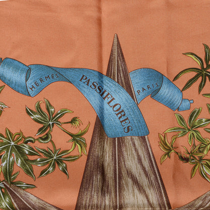 Hermes Silk Passiflores Scarf 90 3 of 4
