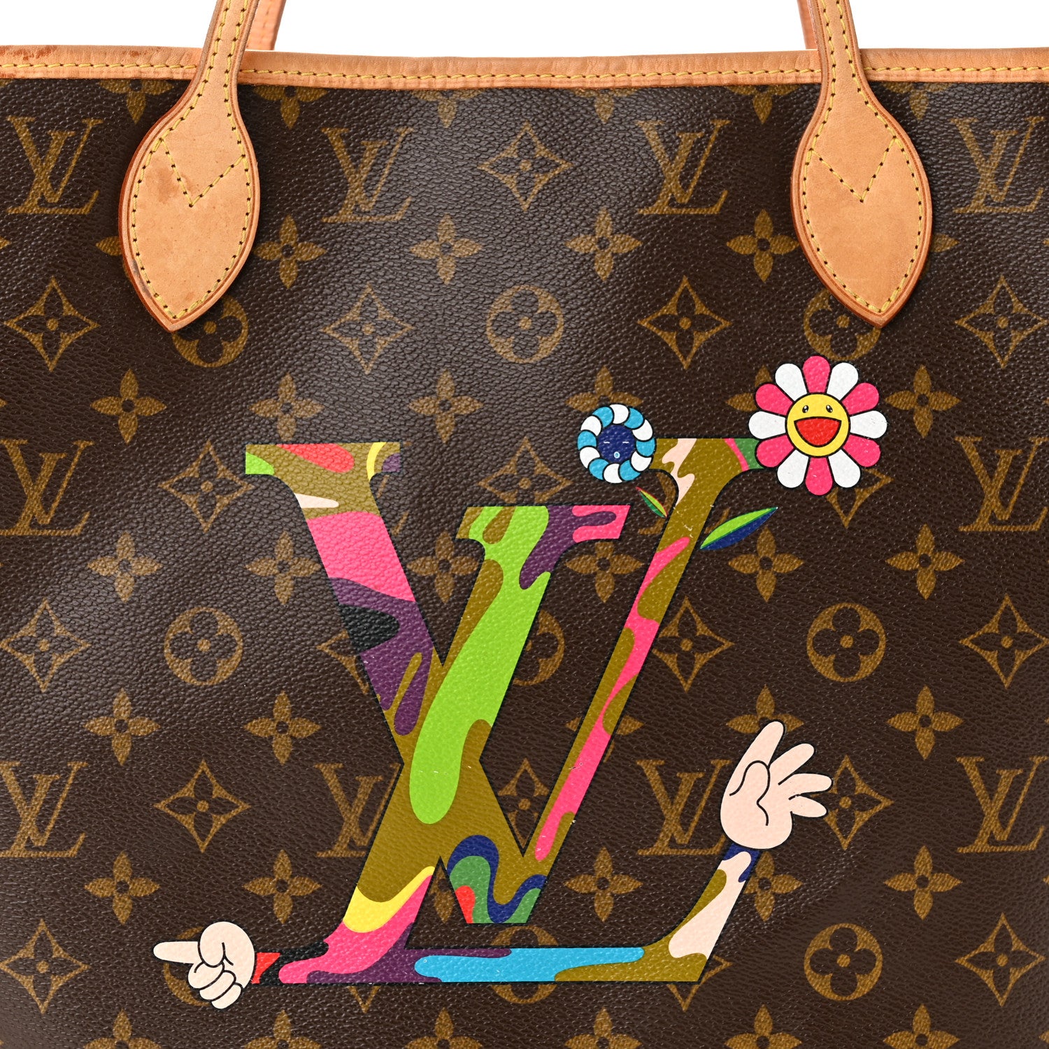 Louis Vuitton Monogram MOCA Neverfull MM 8 of 13