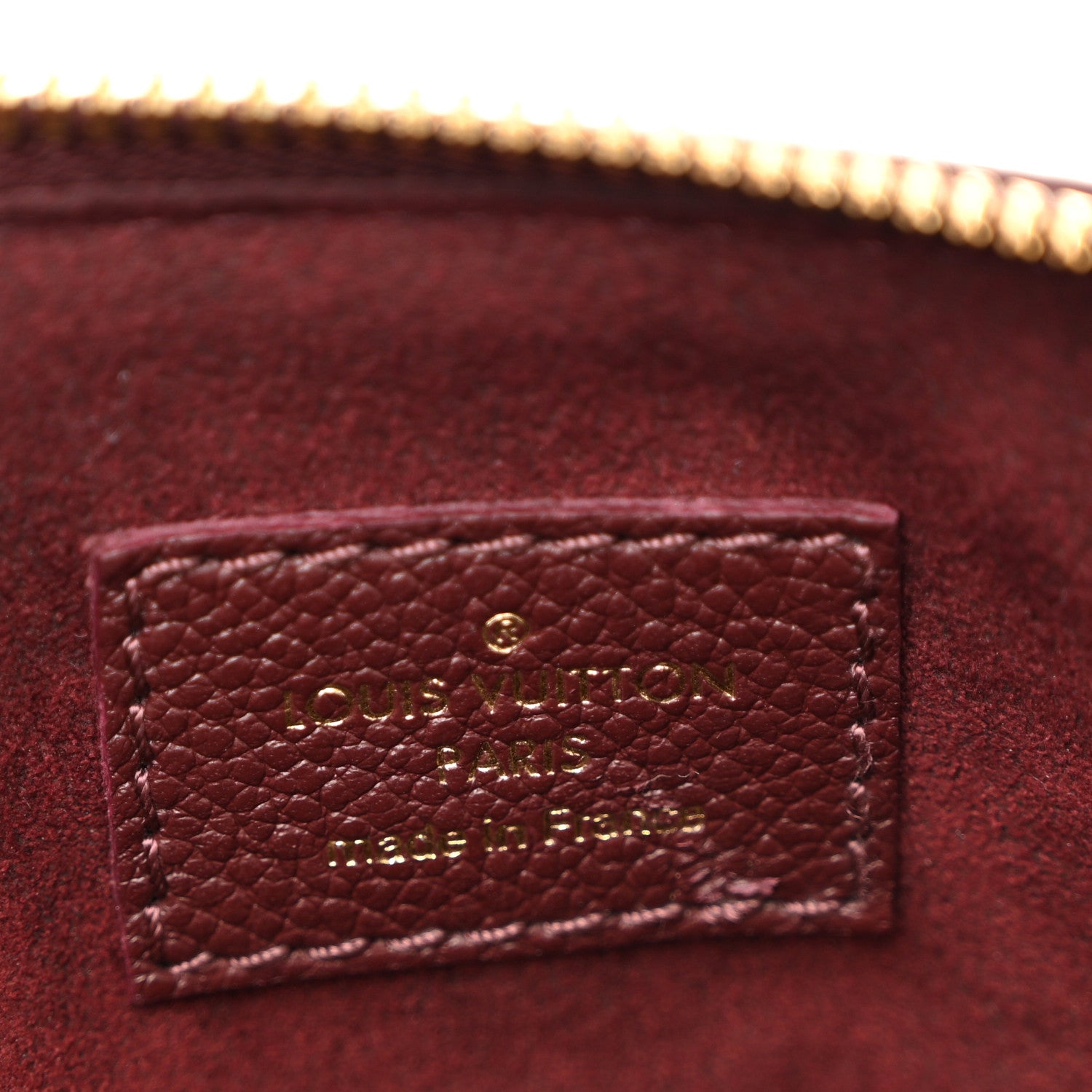 Louis Vuitton Empreinte Monogram Giant Speedy Bandouliere 25 Wine 6 of 11