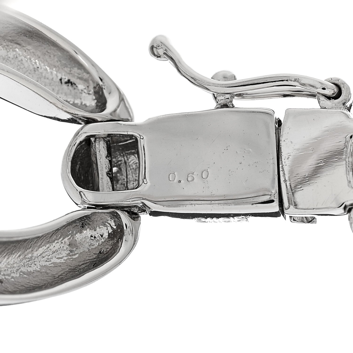 Parker & West by FASHIONPHILE 18K White Gold Diamond .60ct Oval Link Bracelet 7 of 7