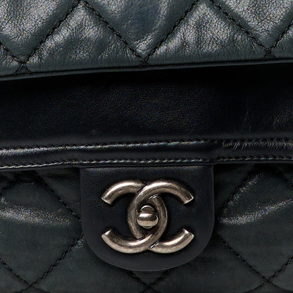 Chanel Iridescent Calfskin Jumbo In the Mix Double Flap Black 10 of 12