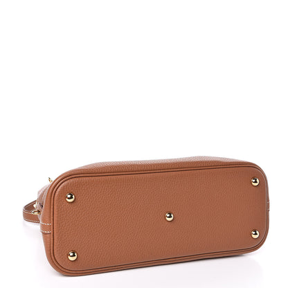 Hermes Taurillon Clemence Bolide 31 Gold 4 of 11