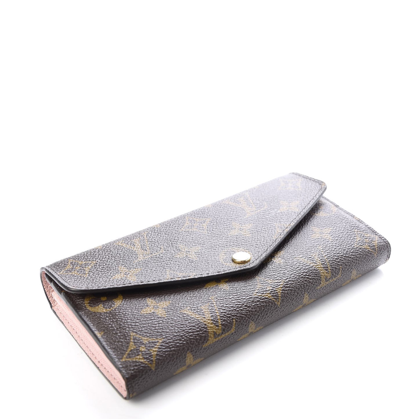 Monogram Sarah Wallet NM Rose Ballerine