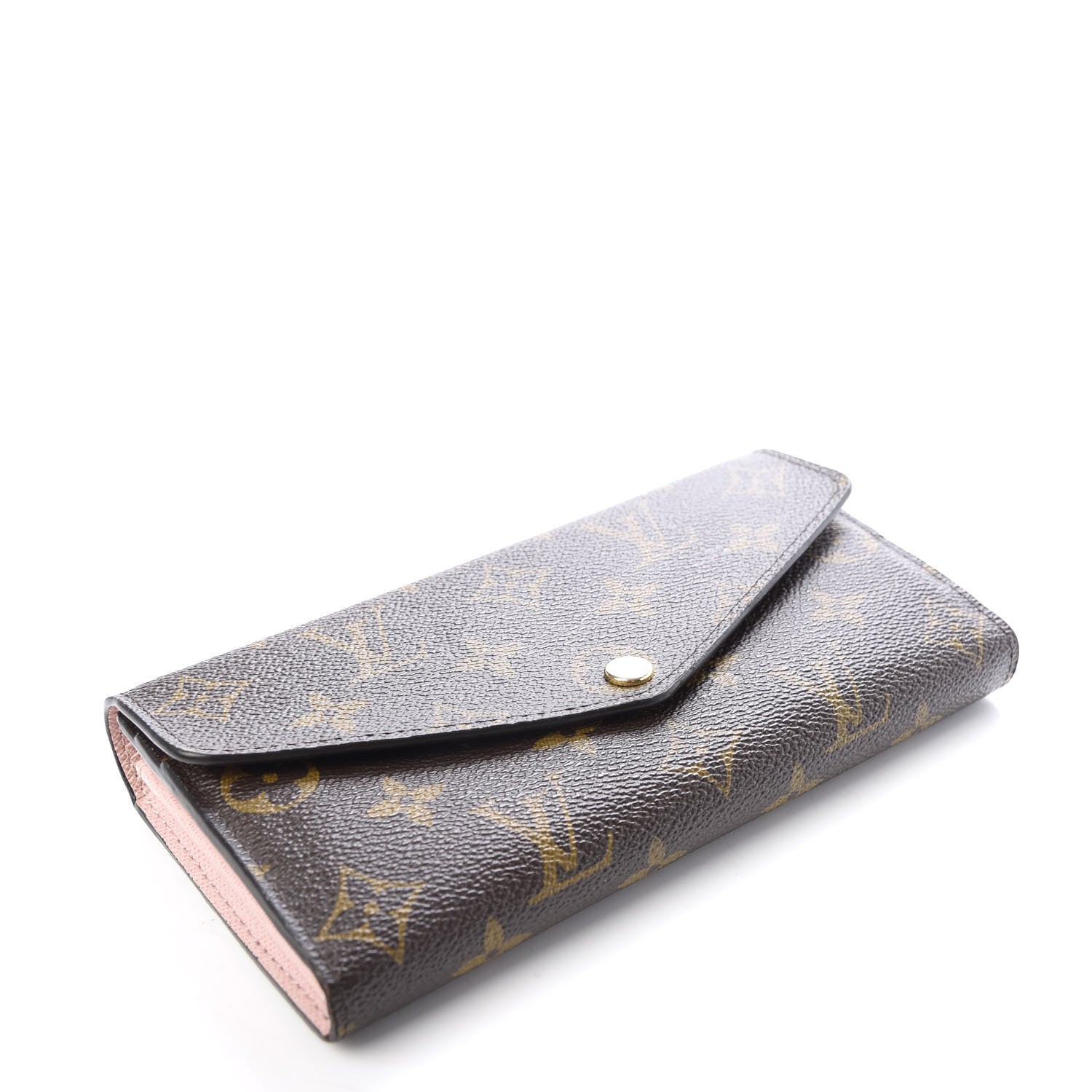Louis Vuitton Monogram Sarah Wallet NM Rose Ballerine 4 of 8