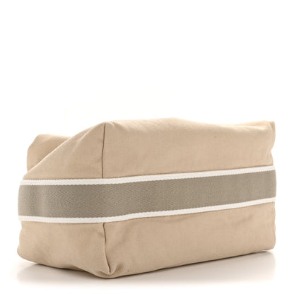 Hermes Canvas Large Bride-A-Brac Pouch Natural 4 of 9
