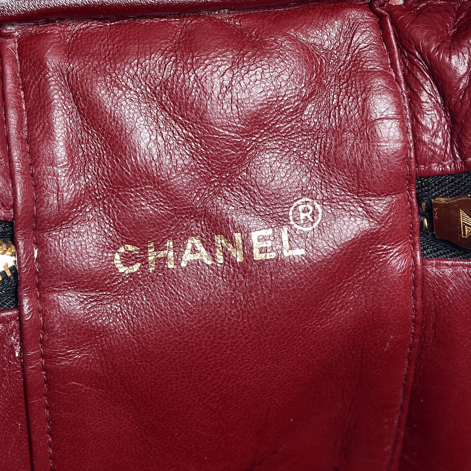 Chanel Lambskin Quilted Vanity Cosmetic Case Black 6 of 11