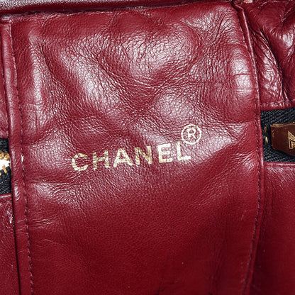 Chanel Lambskin Quilted Vanity Cosmetic Case Black 6 of 11
