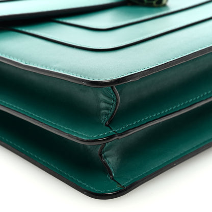 Bulgari Calfskin Serpenti Forever Shoulder Bag Emerald Green 8 of 9