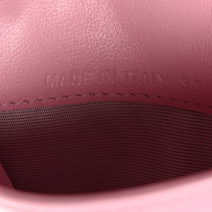 Christian Dior Lambskin Cannage Bi-Color Small Lady Dior Flap Card Holder Black Pink 7 of 8