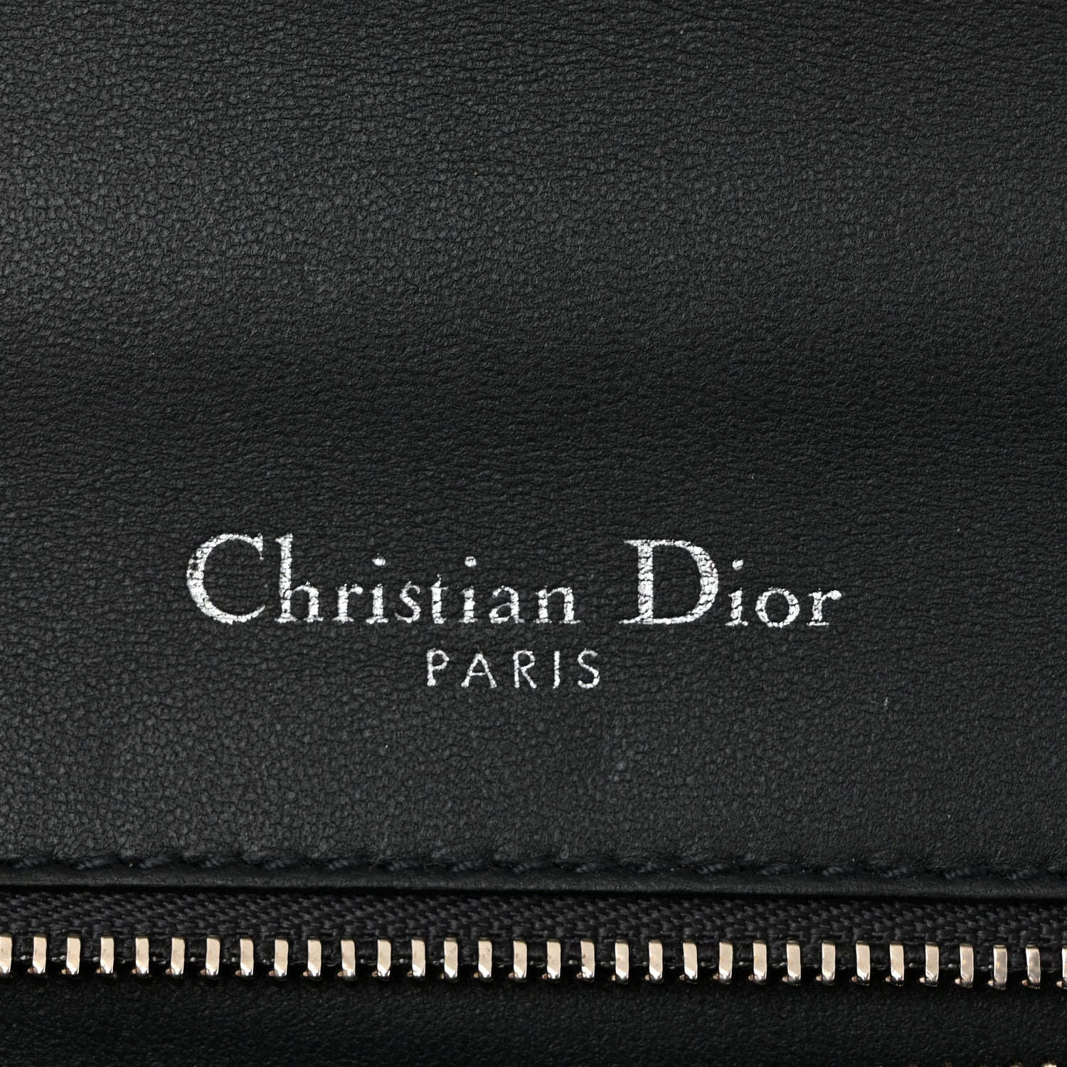 Christian Dior Metallic Patent Micro-Cannage Small Diorama Flap Bag Silver 6 of 11