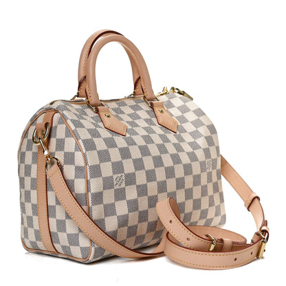 Louis Vuitton Damier Azur Speedy Bandouliere 25 3 of 11