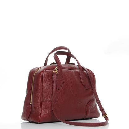 Louis Vuitton Taurillon Dora Ultra Soft MM Bordeaux 4 of 8