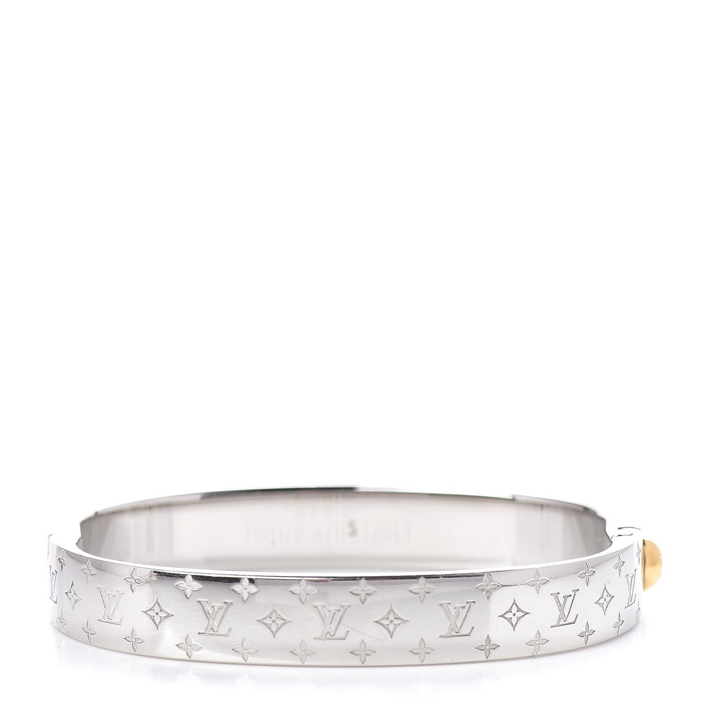 Palladium Monogram Nanogram Cuff S