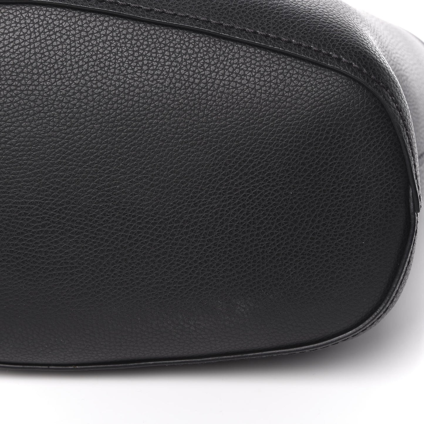 Smooth Grained Calfskin Medium Aby Tote Black