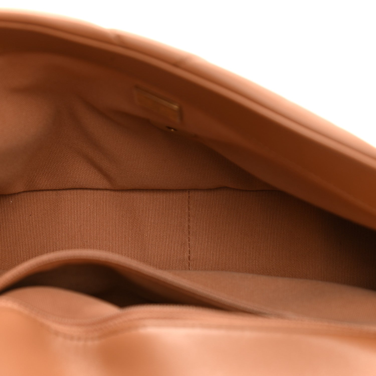 Chanel Lambskin Quilted Medium Chanel 19 Flap Brown 5 of 10
