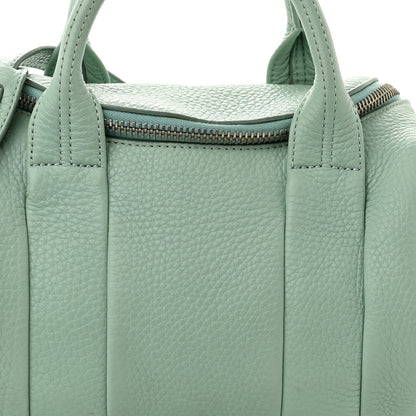Alexander Wang Pebbled Lambskin Mini Rockie Peppermint Silver Hardware 7 of 13