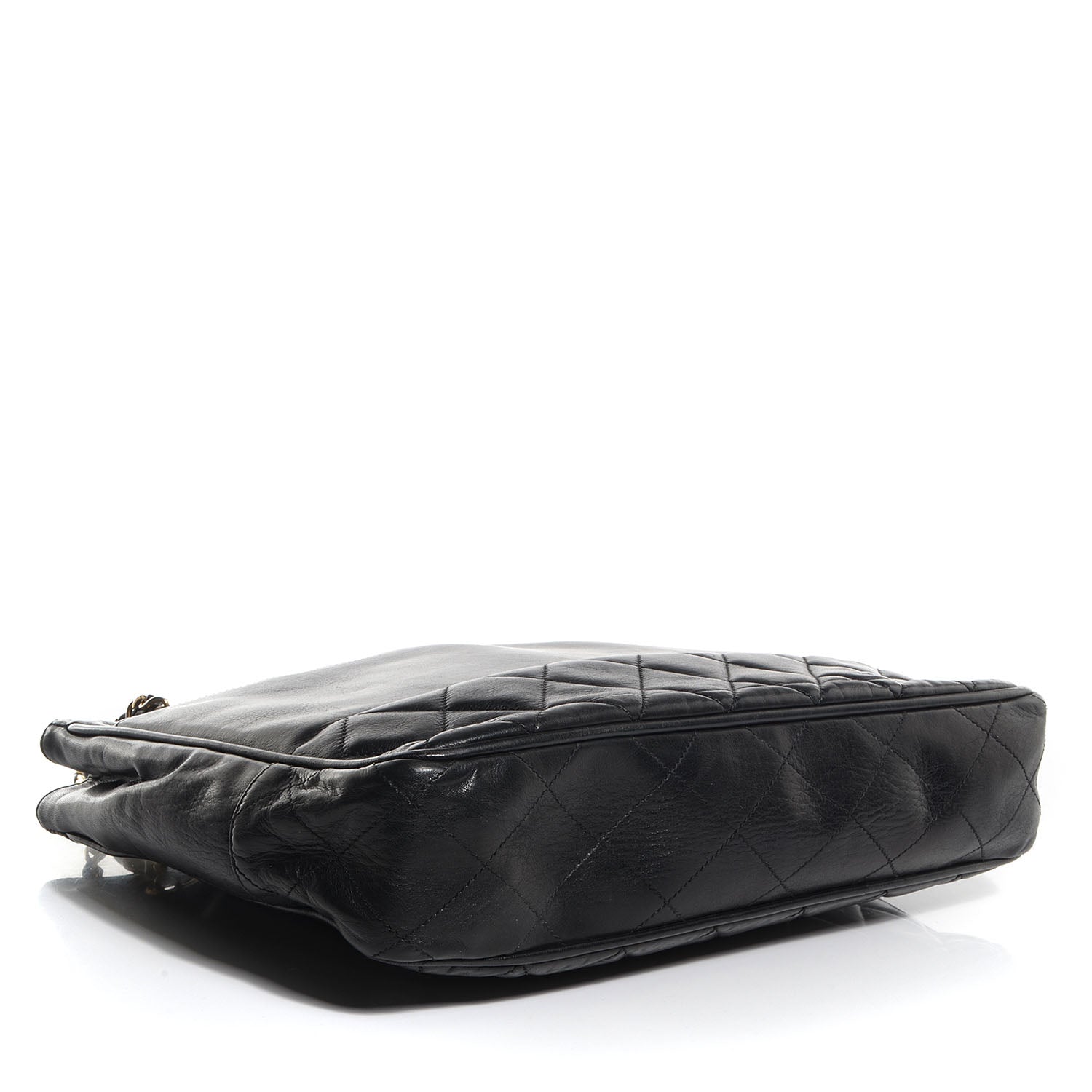 Chanel Lambskin Quilted Shoulder Bag Black 4 of 8
