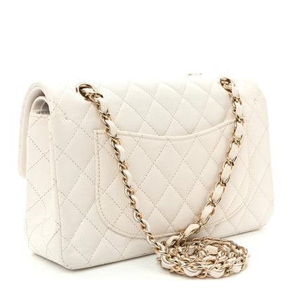 Chanel Caviar Quilted Small Double Flap White 3 of 11
