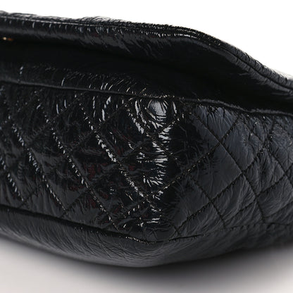 Chanel Vinyl Medium Rock and Chain Flap Black 9 of 10