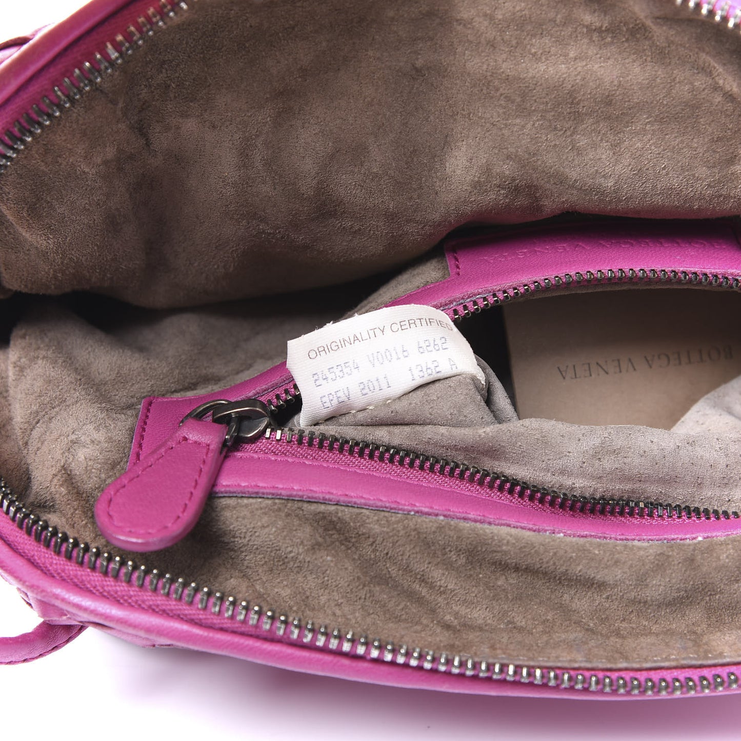 Nappa Intrecciato Nodini Bag Ametiste