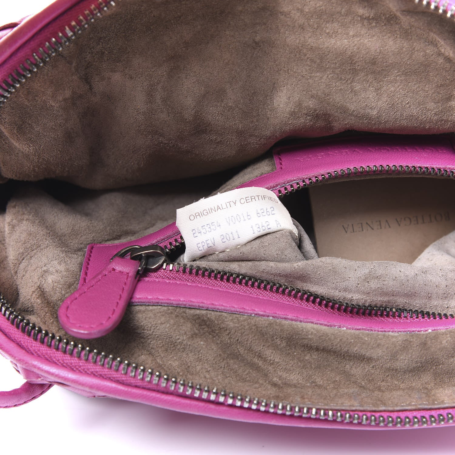Bottega Veneta Nappa Intrecciato Nodini Bag Ametiste 9 of 11