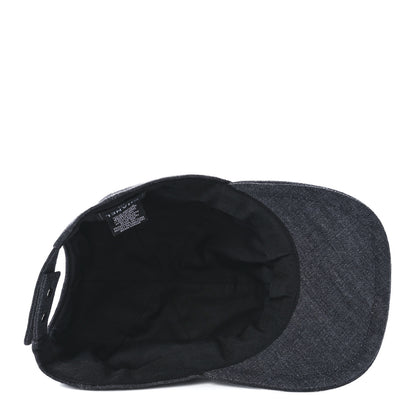 Chanel Cotton Sequin CC Cap Hat Black 6 of 7