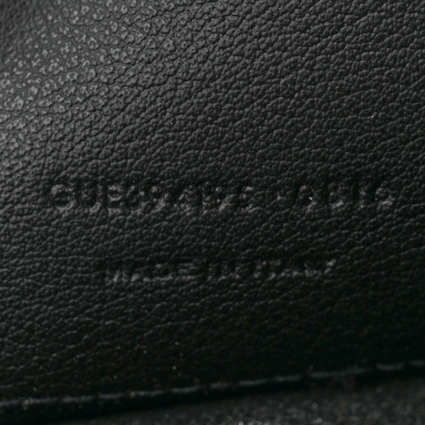 Calfskin Large Shopping Tote Black